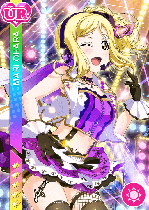 小原鞠莉UR限定＜ファンクションロック編 シャイニーパッション＞画像と特技と評価【ラブライブ！スクフェス】 スクフェス速報｜ラブライブ！スクスタ攻略